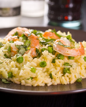 Scampi risotto